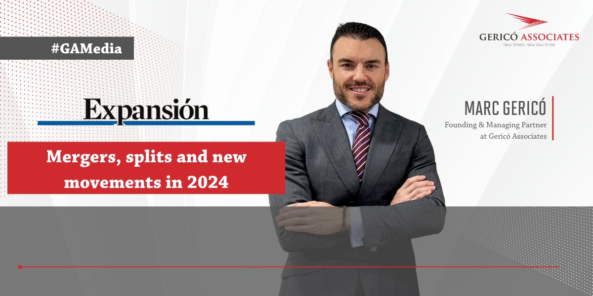Mergers, splits and new movements in 2024, analysis by Marc Gericó for Expansión 1 Mergers, splits and new movements in 2024, analysis by Marc Gericó for Expansión 1